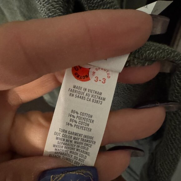 Aerie Womens Soft Flannel Button down Green Small - Picture 4 of 5